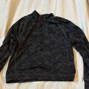 Spyder Active Black Performance Base Layer Top